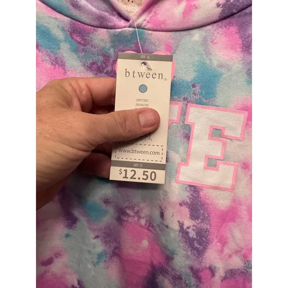 Girls Large 10/12 Bundle. Hoodies, Sweater, anorak & Tee, & Leggings